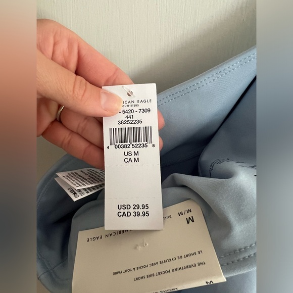 NWT American Eagle 6” The Everything Bike Pocket Shorts - Picture 5 of 5